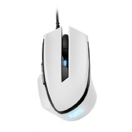 SHARKOON MOUSE GAMING SHARK-FORCE2-WH, 4200 DPI, USB, 1.8MT, BIANCO - SHARK-FORCE2-WH