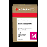 compatibile con Brother LC3211M magenta  Agfa Photo APB3211MD magenta Cartuccia d'inchiostro