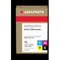 compatibile con Brother LC-985  Agfa Photo LC985BK,C,M,Y Multipack nero / ciano / magenta / giallo