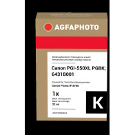 compatibile con Canon PGI-550pgbk XL nero (6431B001)  Agfa Photo APCPGI550XLB nero Cartuccia d'inchiostro