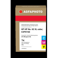 compatibile con HP 62 XL differenti colori  Agfa Photo APHP62CXL differenti colori Cartuccia d'inchiostro