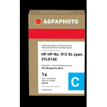 compatibile con HP 912 XL ciano  Agfa Photo APHP912CXL ciano Cartuccia d'inchiostro