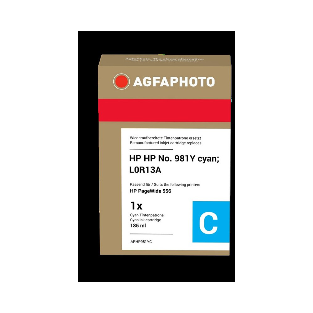 compatibile con HP 981Y ciano  Agfa Photo APHP981YC ciano Cartuccia d'inchiostro