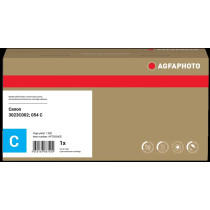 compatibile con Canon 054 c  Agfa Photo APTC054CE ciano toner