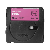 Brother Btag-P35 Nastro Bianco su rose