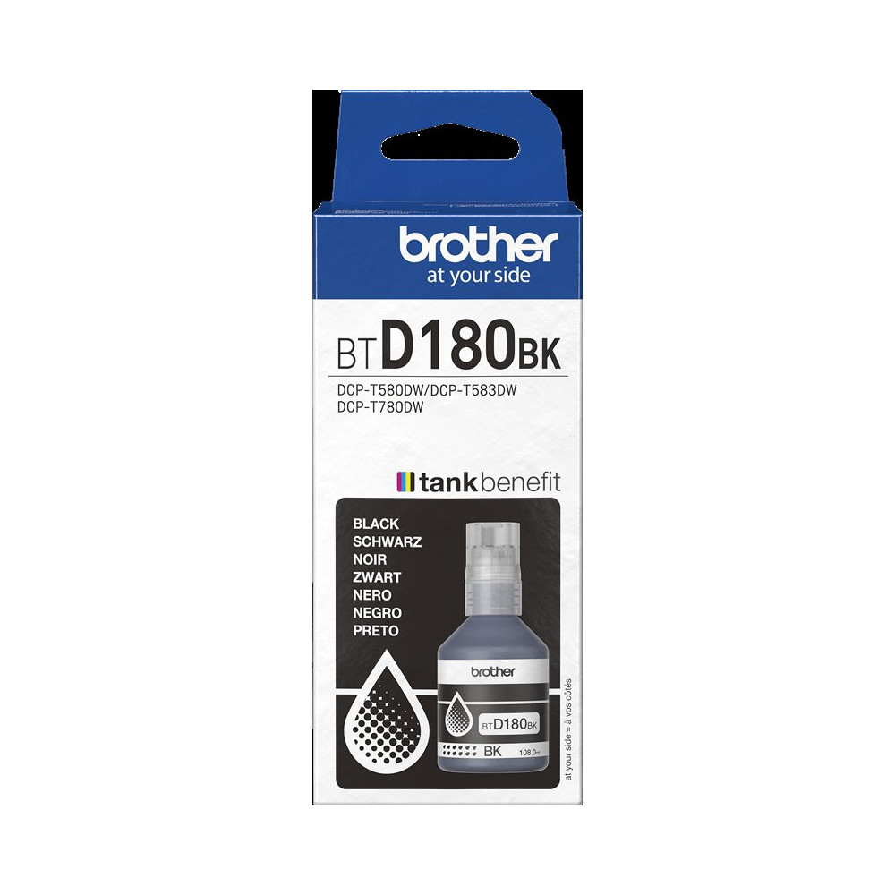 Brother BTD180BK nero Cartuccia d'inchiostro