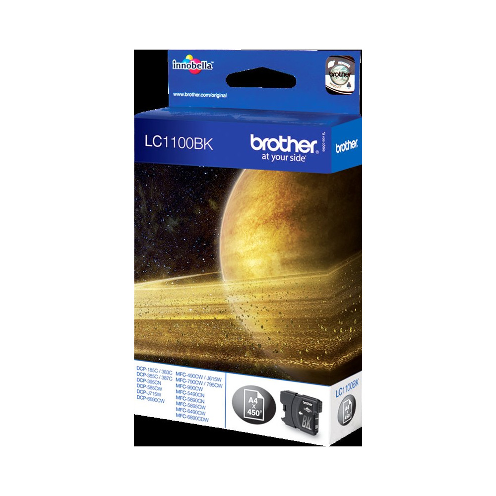 Brother LC1100BK nero Cartuccia d'inchiostro