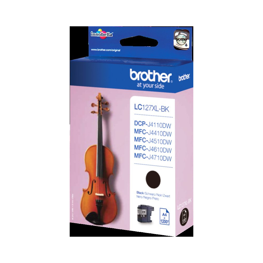 Brother LC127XLBK nero Cartuccia d'inchiostro