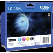 Brother LC-1280XL Multipack nero / ciano / magenta / giallo (LC1280XLVALBPDR)