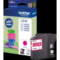 Brother LC221M magenta Cartuccia d'inchiostro