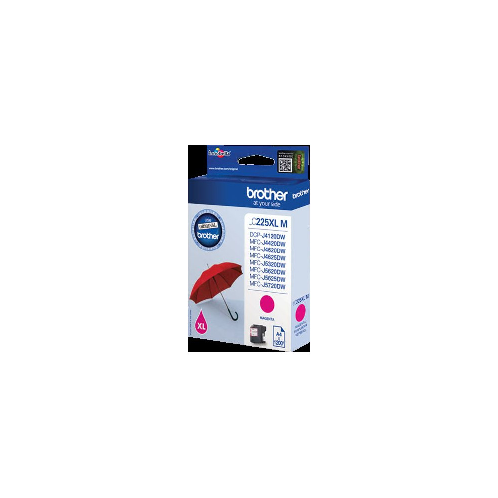 Brother LC225XLM magenta Cartuccia d'inchiostro