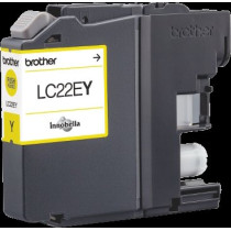 Brother LC22EY giallo Cartuccia d'inchiostro