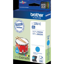 Brother LC22UC ciano Cartuccia d'inchiostro