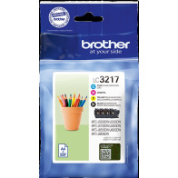 Brother LC-3217 Multipack nero / ciano / magenta / giallo (LC3217VALDR)