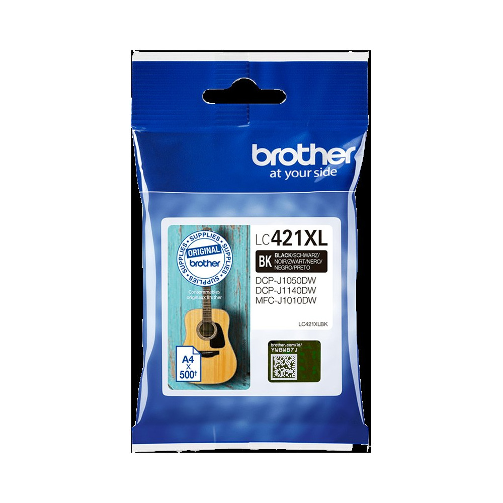 Brother LC421XLBK nero Cartuccia d'inchiostro