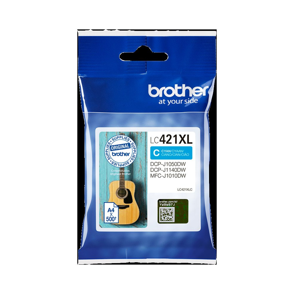 Brother LC421XLC ciano Cartuccia d'inchiostro