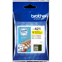 Brother LC421Y giallo Cartuccia d'inchiostro