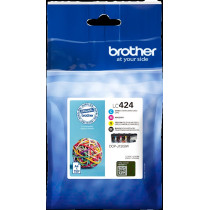 Brother LC-424 Multipack nero / ciano / magenta / giallo (LC424VAL)