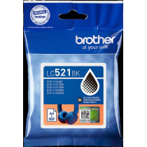 Brother LC521BK nero Cartuccia d'inchiostro