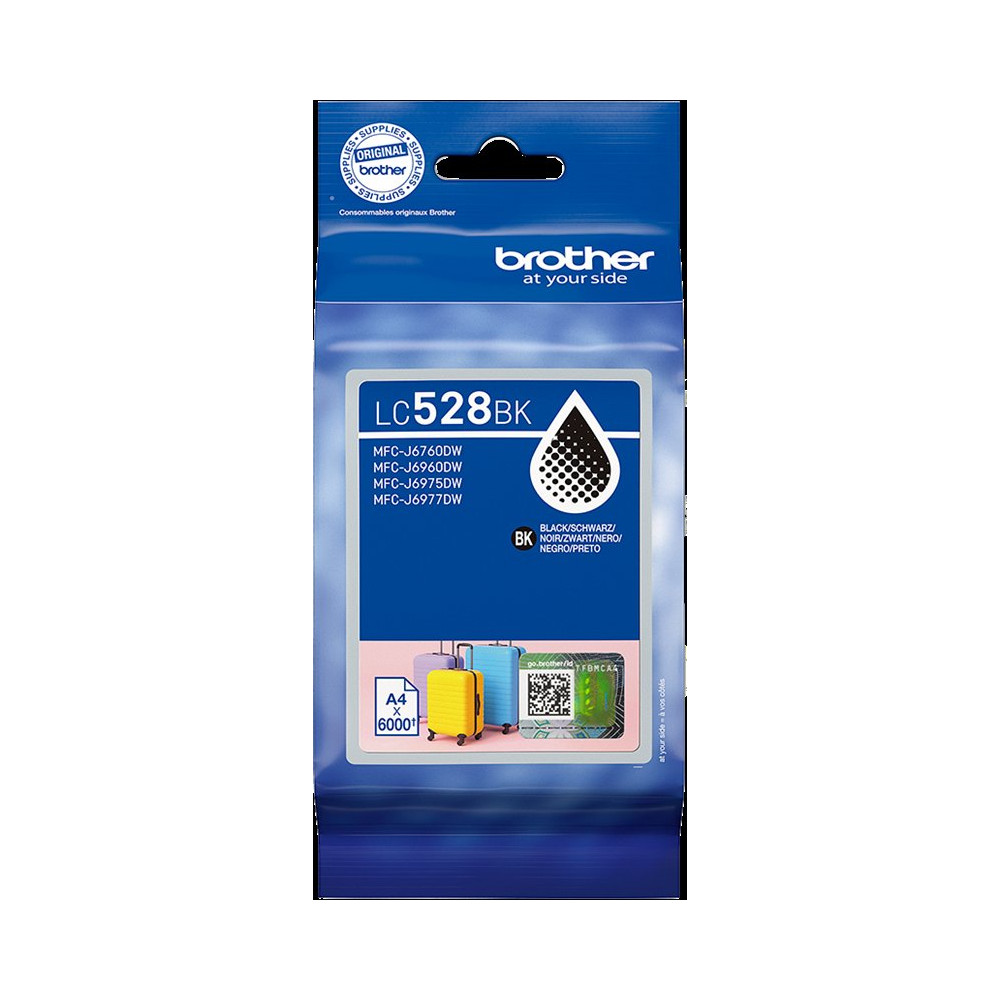 Brother LC528BK nero Cartuccia d'inchiostro