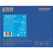 Brother TN-821XXLC ciano toner