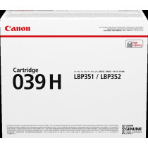 Canon 039h nero toner (0288C001)