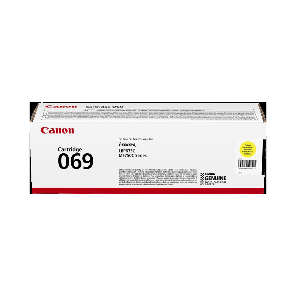 Canon 069 y giallo toner (5091C002)