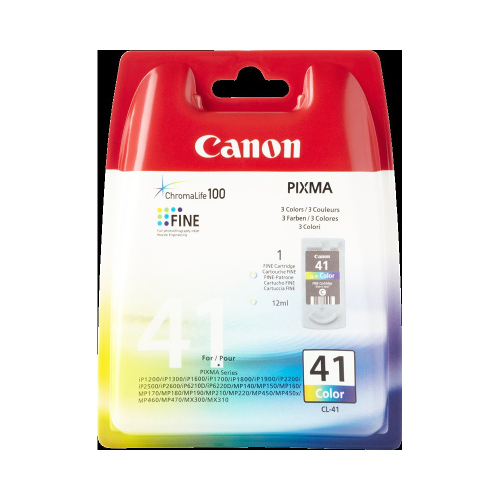 Canon CL-41 differenti colori Cartuccia d'inchiostro (0617B001)