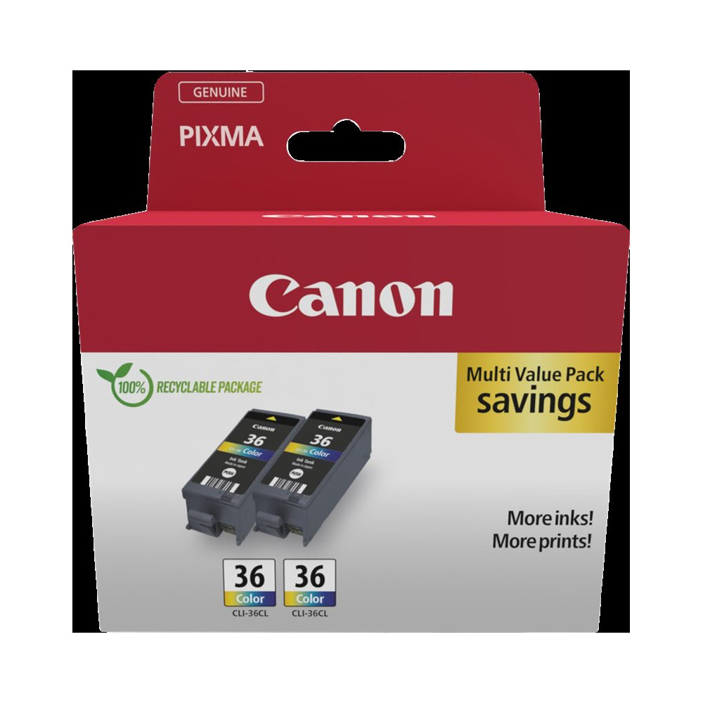 Canon CLI-36 Multipack differenti colori (1511B025)