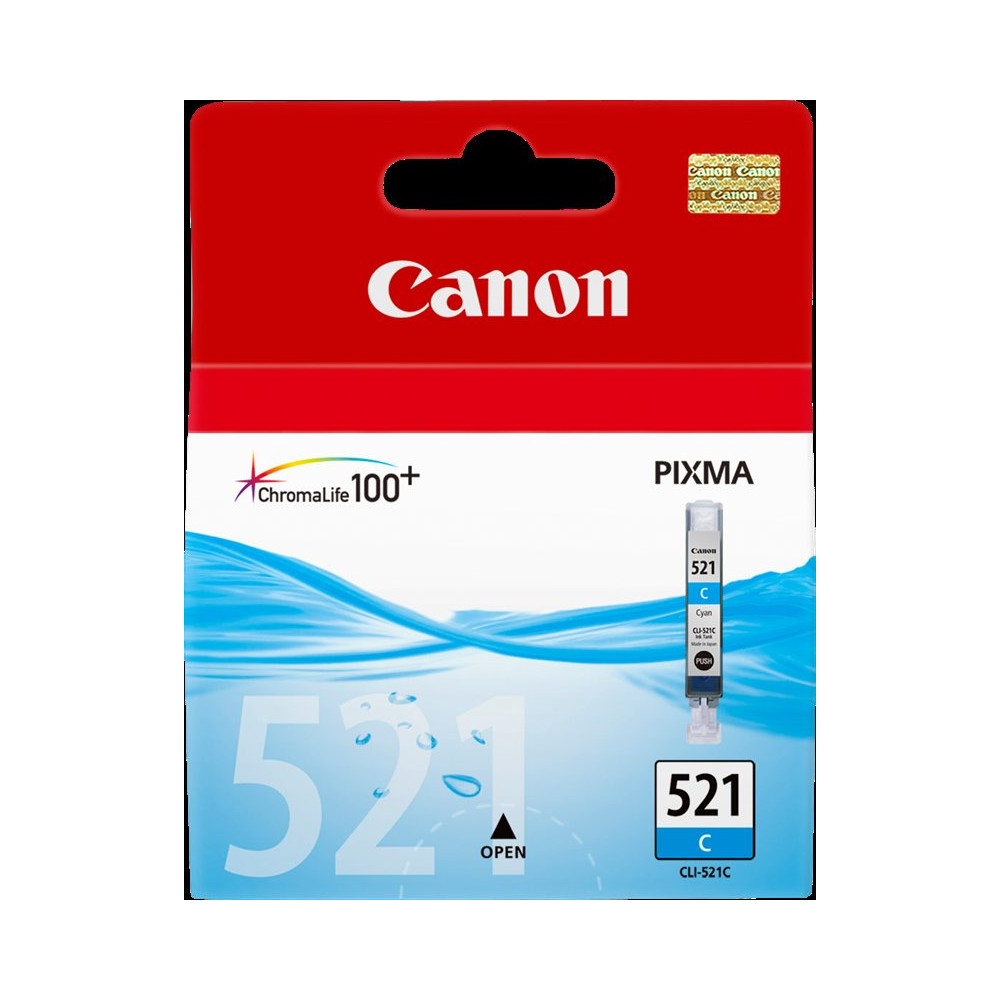 Canon CLI-521c ciano Cartuccia d'inchiostro (2934B001)