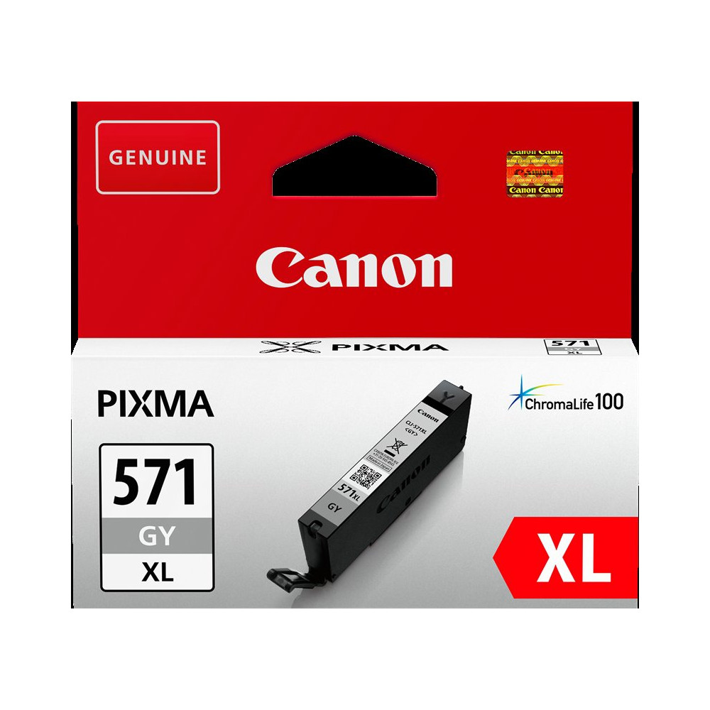 Canon CLI-571gy XL Grigio Cartuccia d'inchiostro (0335C001)