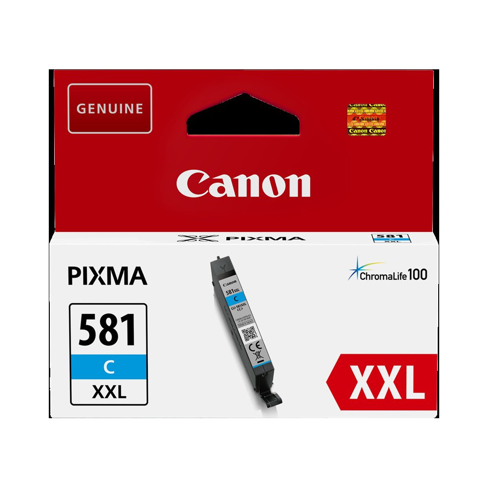 Canon CLI-581c XXL ciano Cartuccia d'inchiostro (1995C001)