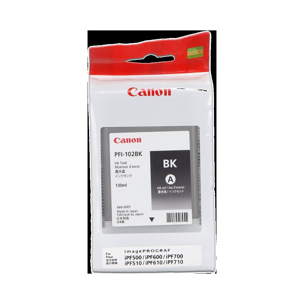 Canon PFI-102bk nero Cartuccia d'inchiostro (0895B001)