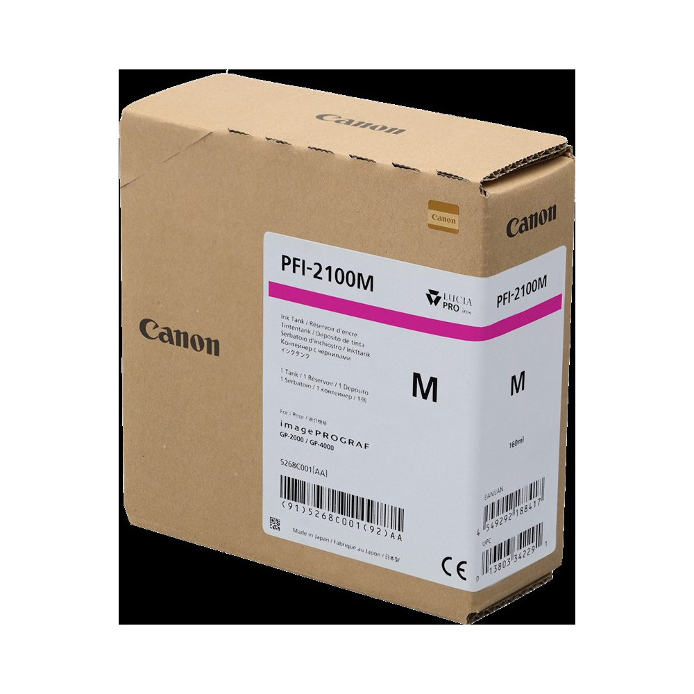 Canon PFI-2100m magenta Cartuccia d'inchiostro (5268C001)