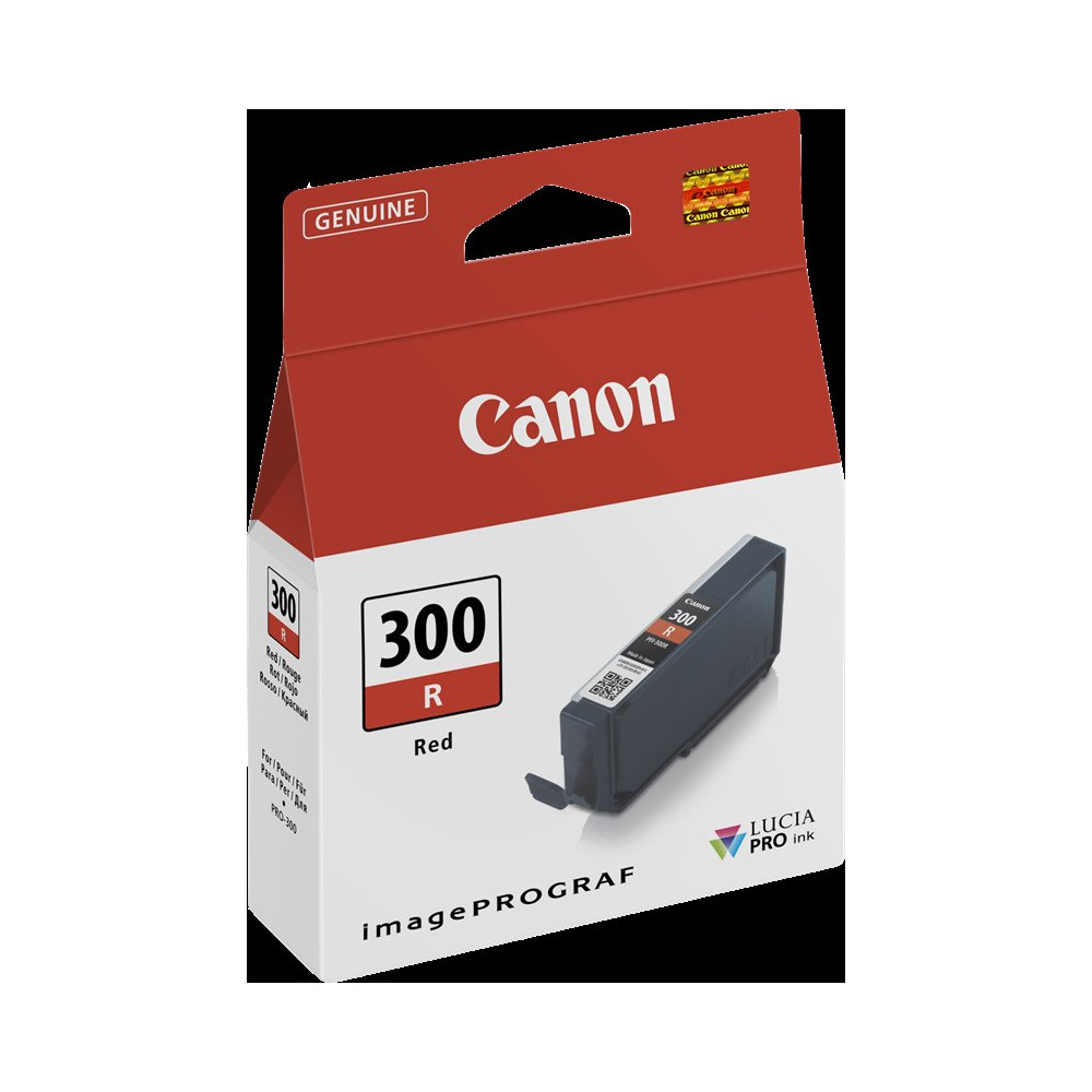 Canon PFI-300r Rosso Cartuccia d'inchiostro (4199C001)