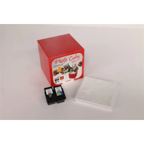Canon PG-560+CL-561 Photo Cube nero / differenti colori Value Pack (+ 13x13 cm Photo Paper Plus Glossy II 40 Blatt)
