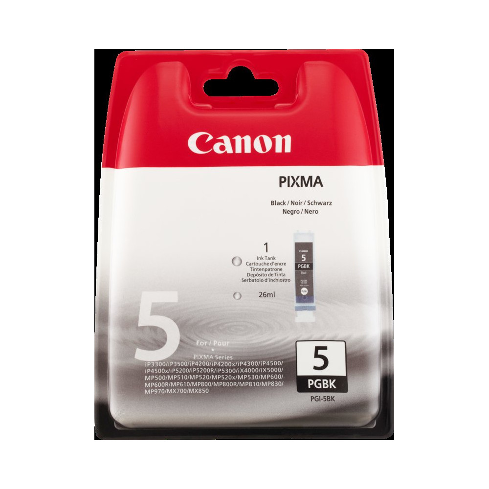 Canon PGI-5bk nero Cartuccia d'inchiostro (0628B001)