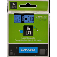 DYMO Nastro Nero su blu