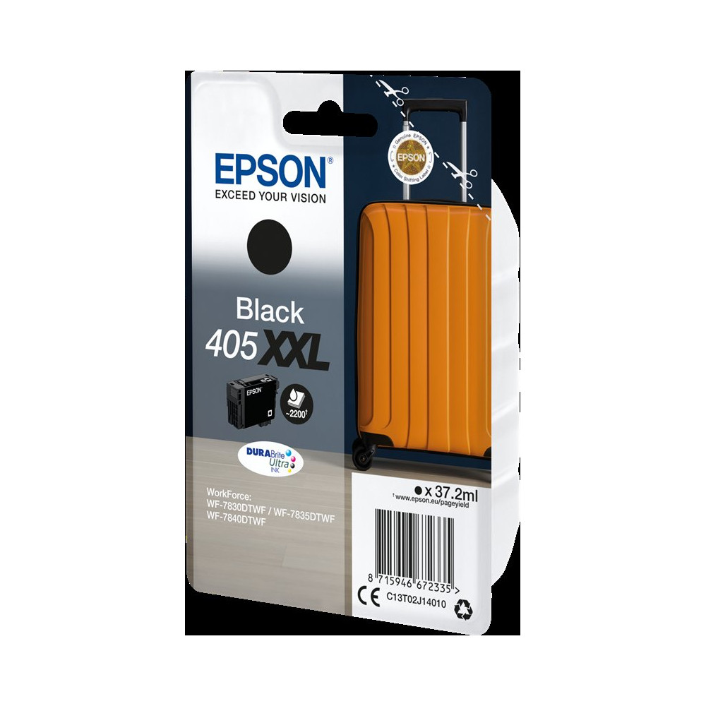 Epson 405 XXL nero Cartuccia d'inchiostro (C13T02J14010)