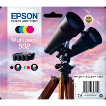 Epson 502 Multipack nero / ciano / magenta / giallo (C13T02V64010)