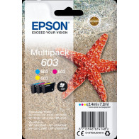 Epson 603 Multipack ciano / magenta / giallo (C13T03U54010)