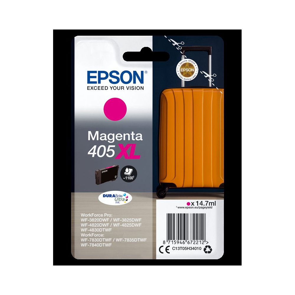 Epson 405 XL magenta Cartuccia d'inchiostro (C13T05H34010)