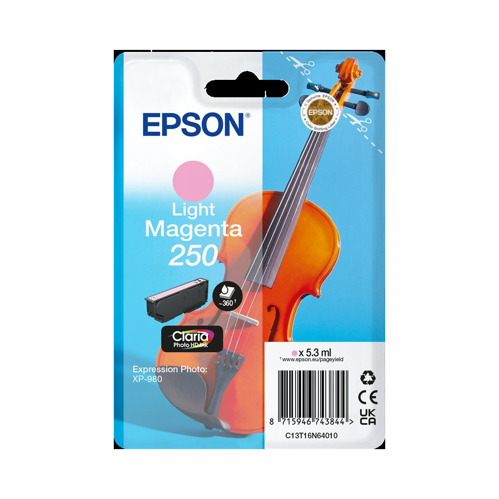 Epson 250 Cartuccia d'inchiostro (C13T16N64010)