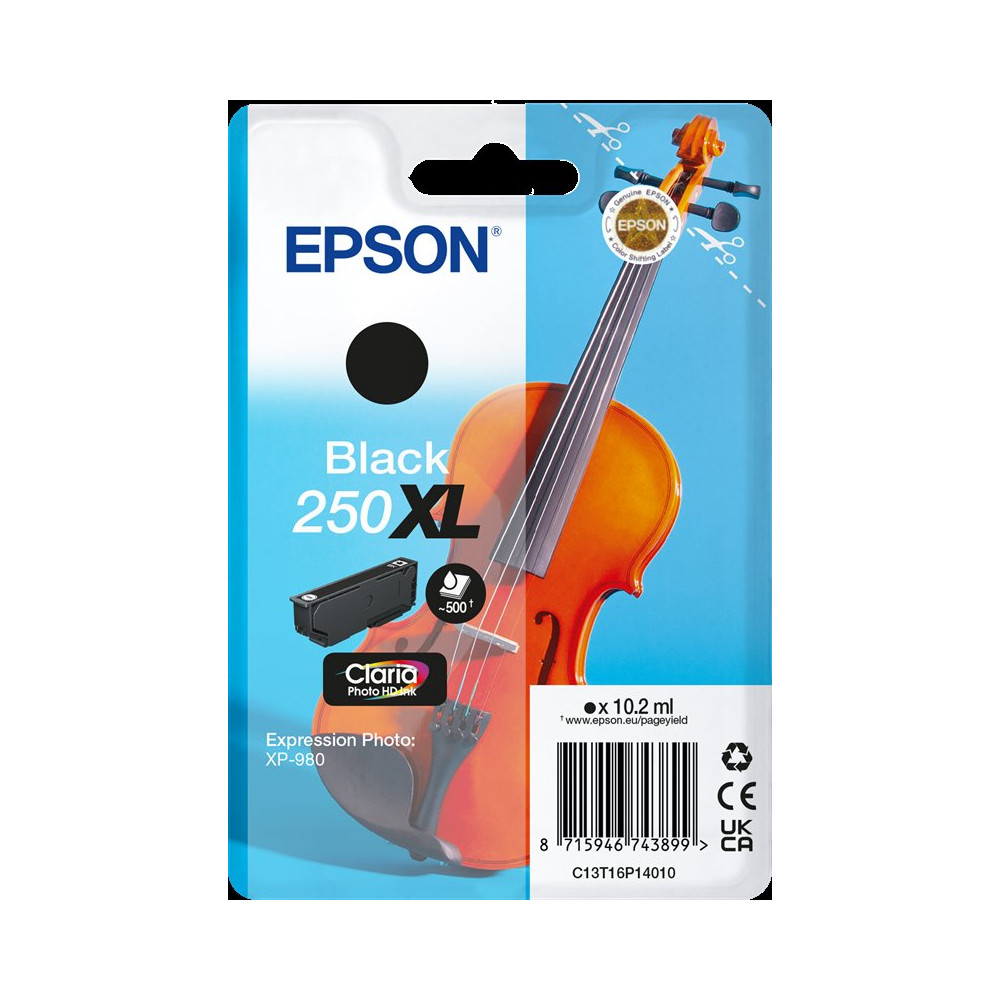 Epson 250 XL nero Cartuccia d'inchiostro (C13T16P14010)