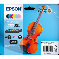 Epson 250 XL Multipack nero / ciano / magenta / giallo / ciano (chiaro) / (C13T16P84010)
