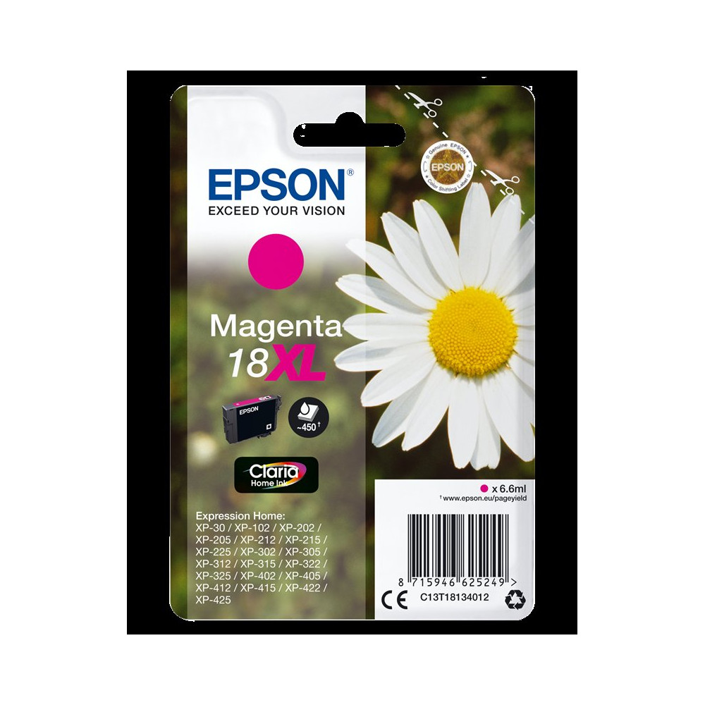 Epson 18 XL magenta Cartuccia d'inchiostro (C13T18134012)