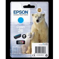 Epson 26 ciano Cartuccia d'inchiostro (C13T26124012)