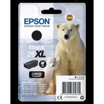 Epson 26 XL nero Cartuccia d'inchiostro (C13T26214012)