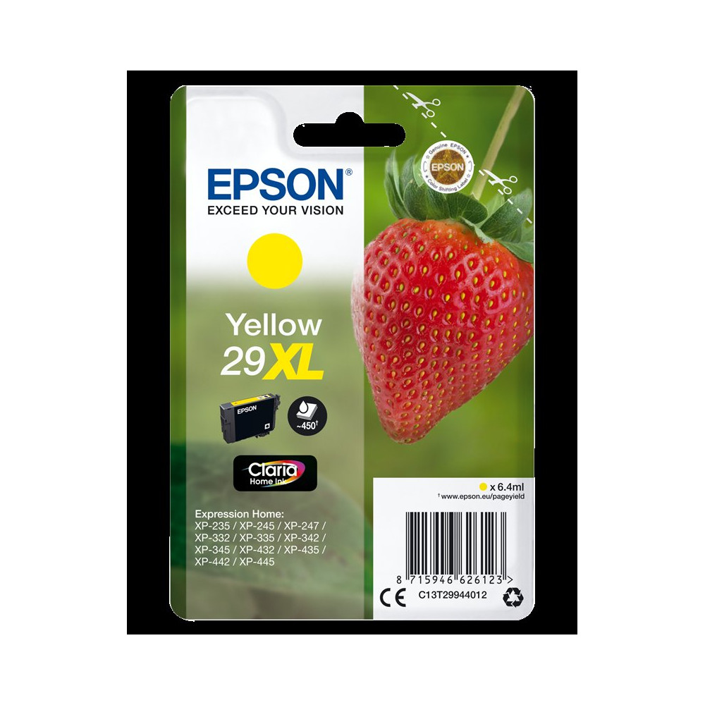 Epson 29 XL giallo Cartuccia d'inchiostro (C13T29944012)