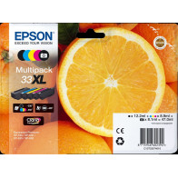 Epson 33 XL Multipack nero / ciano / magenta / giallo / Nero (Foto) (C13T33574011)